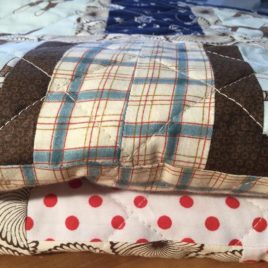 Baby-Toddler Quilt, Crib, Handmade Quilt